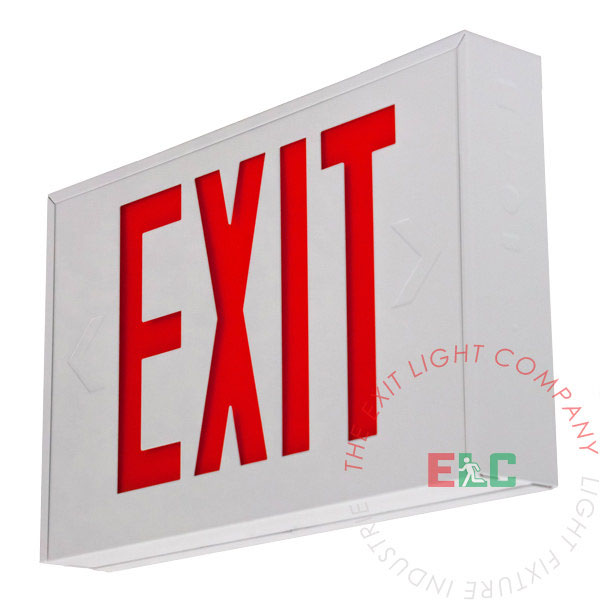 the exit sign