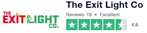 Trust Pilot Rating for The Exit Light Co.